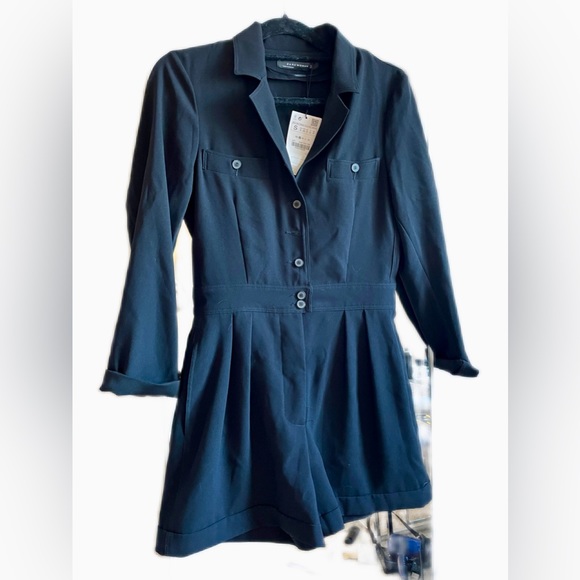 NWT ZARA black romper Small - Picture 2 of 5